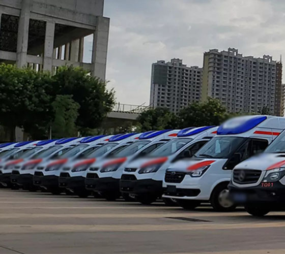 临沧服务车队展示